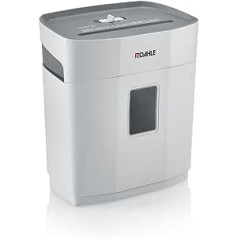 Dahle PaperSAFE PS 100 Shredder (5 Sheets, Security Level P4, Particle Cut, Oil and Maintenance-Free, 12 Litres) Grey