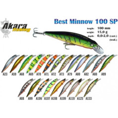 Vobleris AKARA «Best Minnow» 100 SP