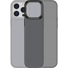 Caurspīdīgs gēla korpuss iPhone 13 Pro Simple Series Case melns