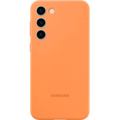 Samsung Galaxy S23+ silikona vāciņš oranžs