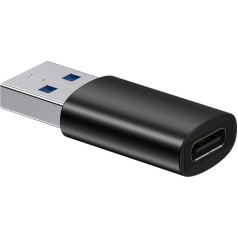 Ingenuity sērijas USB 3.1 OTG uz USB-C adapteris — melns