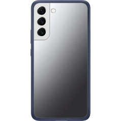 Samsung Korpuss ar spoguli priekš Galaxy S22+ Frame Cover, tumši zils