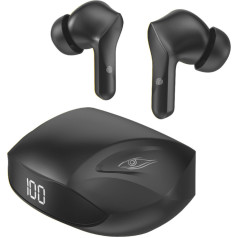 Dudao TWS Bluetooth 5.2 in-ear bezvadu austiņas, melnas