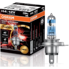 Osram Night Breaker 200 Halogen headlight lamp  12.0 V /  60/55 W