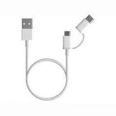 Xiaomi Mi Kabelis 2-in-1 Micro USB /  Type C / 30 cm