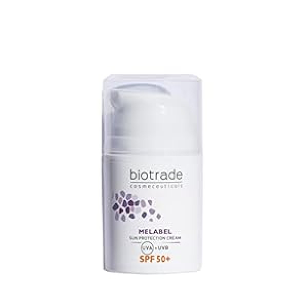 Biotrade Melabel Melabel™ saules aizsardzības sejas krēms 50 ml, SPF 50+ UVA un UVB, netaukaina, maiga mitrinoša formula no Biotrade