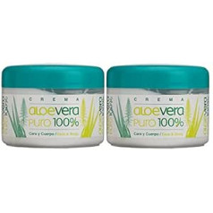 Florsolodlkecc Bionatural Canarias Aloe Vera puro 100% ķermeņa/sejas krēms 250 ml x 2 gab.