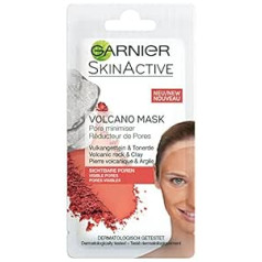 Garnier Маска для лица Garnier Volcano, Skin Active, упаковка 25 шт. (25 x 8 мл)