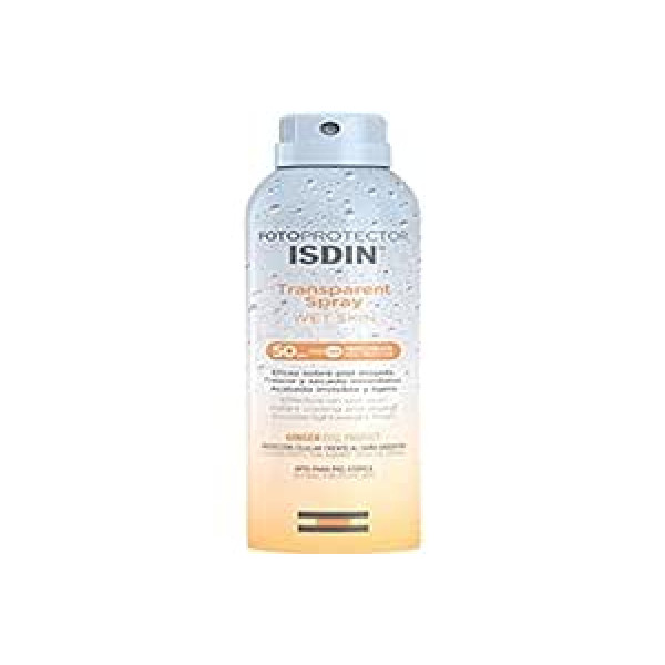 Isdin Fotoprotector Transp Wet Skin SPF50+ Efektīvs mitrai ādai 250 ml