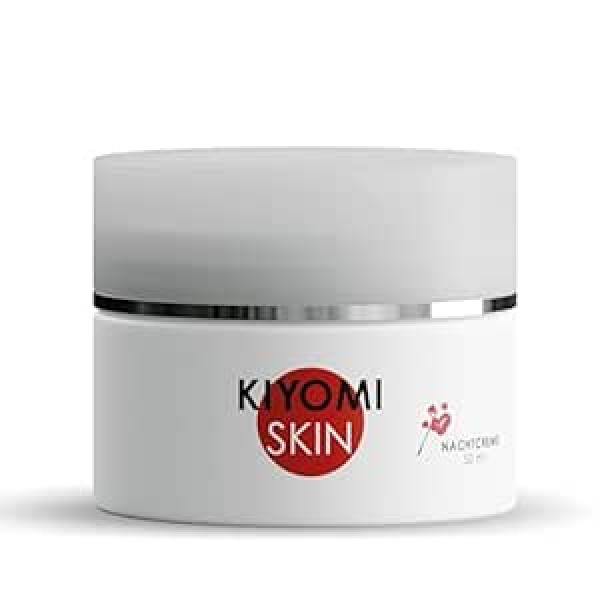 Kiyomi Skin 5-ALA Skin Energy nakts krēms 50 ml ar hialuronskābi sausai ādai, Dermatest ļoti labs, vegāns