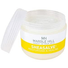 Marble Hill SheaSalve 100% šī sviests, 100 g, jutīgas un sausas ādas kopšanai, mazuļu ādas ziede, ideāli piemērota sausas ādas slimībām un bojātai ādai.