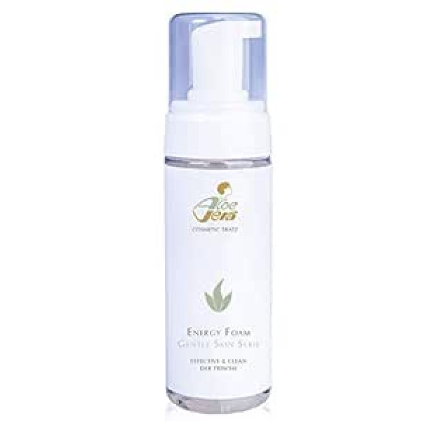 Aloe Vera Wirkstoffcosmetic Tratz Kosmetik Mit Persönlichkeit Natürlich Mit Stil Aloe Vera Natural Cosmetic Tratz Cleansing Foam Energy Foam 150 ml - Series Gentle Skin - Ražots Vācijā