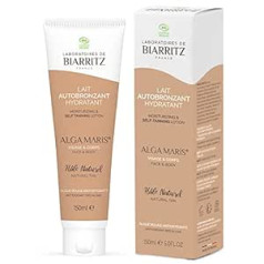 Les Laboratoires De Biarritz Laboratoires de Biarritz - Organic Certified Moisturizing Pašiedeguma pieniņš - Skaists zeltains iedegums visu gadu - Sejai un ķermenim - 150 ml