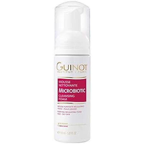 Guinot Microbiotic attīrošas sejas putas taukainai ādai sievietei 150 ml