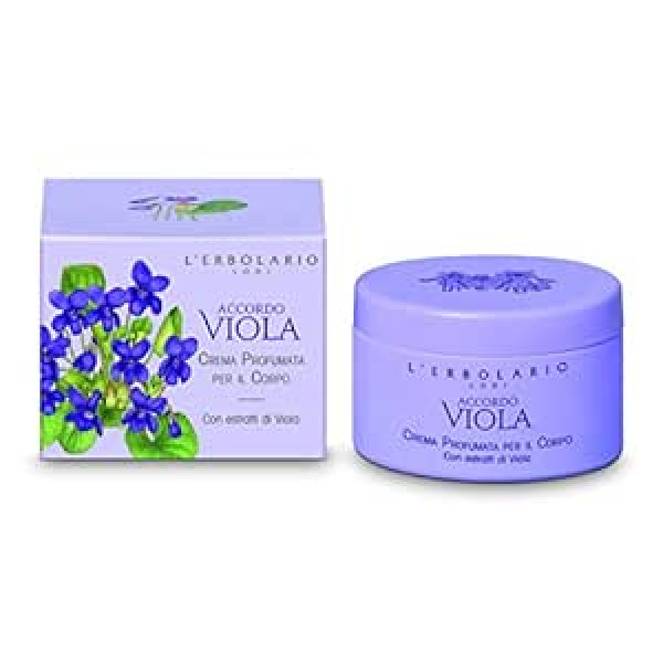 L'erbolario Accord Viola Körpercreme, 1er Pack (1 x 200 ml)