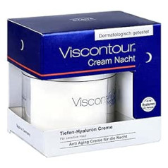 Viscontour Cream Nakts nakts krēms ar hialuronskābes intensīvo kopšanu sausai un jutīgai ādai Pretnovecošanās ādas kopšana 1 x 50 ml