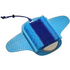 Zonfer Foot Washer Pumeks Attīra Izlīdzina Exfoliates dušas pēdu masāžas tīrīšanas birste pēdu kopšanai