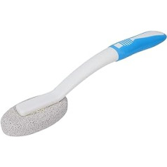 Alvinlite Pumice Stone Toilet Cleaner, Pumice Stone Toilet Brush, Toilet Stain Remover, Heavy Duty Toilet Scrubber, Limescale Remover with Long Handle for Toilet, Bathtub