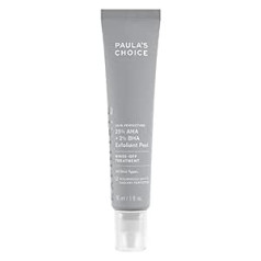 Paula's Choice Skin Perfecting 25% AHA + 2% BHA Exfoliant Peeling - Pīlings dabīgam mirdzumam - Cīnās ar plankumainu ādu un melngalvju - ar glikolskābi un salicilskābi - visiem ādas tipiem - 30 ml