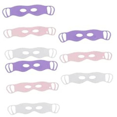 ‎Angoily Angoily Pack of 9 Divpusējās acu maskas Silikona maska Acu maskas galvassāpēm Acu plāksteris izgatavots no silikona Pērļu maskas Aukstuma maskas Masāžas Aksesuāri Silikagels Ceļojumu Kompresijas