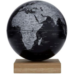 EMFORM Platon magnētiskais globuss 300 mm Dažādas krāsas Izmēri Matēts Melns
