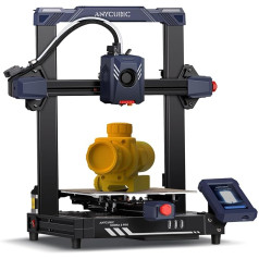 Anycubic Kobra 2 Pro 3D printeris, 500 mm/s ātrdarbīgs 3D printeris, 10 X ātrāks ar LeviQ 2.0 automātisko izlīdzināšanas viedo Z-novirzi, jauna struktūra ar lielu skaitļošanas jaudu, drukas izmērs 220 x 220 x 250 mm