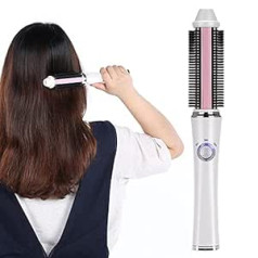 Electric Heating Curler, Portable Mini Curling Iron, Rechargeable Wireless Brush Styler for Curly Hair, Professional Heated Brush Styler for Travel