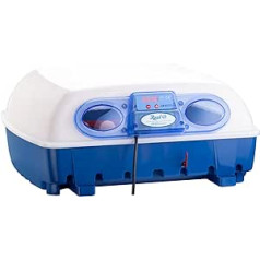 Borotto Semi-automatic Real 49 patented professional incubator with egg turner with lever for 49 eggs or 196 small eggs