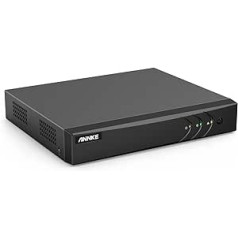 ANNKE 3K Lite DVR 16 CH CCTV tīkla digitālais video ierakstītājs H.265+ HDMI DVR reāllaika novērošanas mājas drošības sistēma Personas un transportlīdzekļa noteikšana, bez HDD
