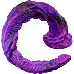 49 cm XXL Dildo Super Long Tentacle Dildos, Monster Dildo Long Dildo Dragon Dildo with Strong Suction Cup, Tentacle Dragon Giant Dildo Plug Anus Dilator Sex Toy for Women Men