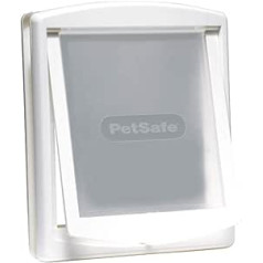 PetSafe Staywell oriģinālās divvirzienu mājdzīvnieku durvis, l, balts