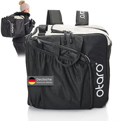 Otaro Skischuhtasche mit Helmfach (Classic | 44 L) / (PRO | 57 L) Premium Skitasche für Skischuhe | Auch als Schlittschuhtasche vai Inlinertasche | Slēpes Tasche, Skisack Set, Skischuhtaschen