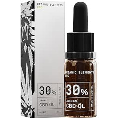 CBD eļļa 30% kaņepju eļļas pilieni ar 3000 mg kanabidiola - pilns spektrs - no Štīrijas - 10 ml