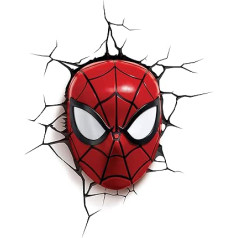 Gaisma 816733002224 Spiderman FX Licht Marvel Spider-Man 3D Deco LED Wandleuchte, Rot