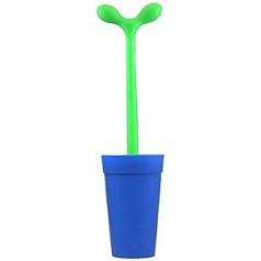 A di Alessi Merdolino Toilet Brush, Blue (ASG04 AZ)