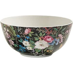 Maxwell & Williams Kilburn Bowl, M?sli/ salātiem, Midnight Blossom, 16 cm, porcelāns, WK01700