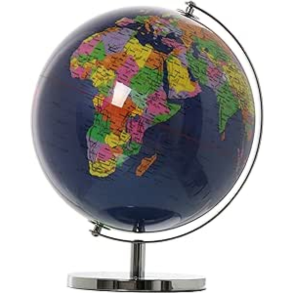 Donre Galoweb – Globe World Dark Blue/Countries with Colors 20 cm