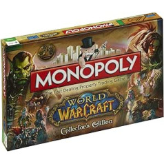 Winning Moves Monopoly galda spēles, īpašais TV un filmu izdevums (var nebūt angļu valodā), Warcraft