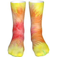 WESTCH Ananas Banana Flamingo Fersenfreie, lässige mittellange Socken 40,6 cm – stilvolle Socken – trendige Beinbekleidung für ultimativen Komfort und Stil, Wadensocken, lässige Socken, atmungsaktive