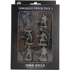 Steamforged SFDS-RPG007 Dark Souls RPG Mini — Unkindled Heroes Pack 2, jaukts