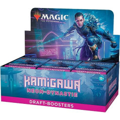 Magic the Gathering Kamigawa: Neona dinastijas melnrakstu displejs, 36 pastiprinātāji (vācu versija)