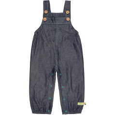 skaļš un lepns Unisex Baby Dungarees džinsa audums, GOTS sertificēts mazuļu aprīkojums