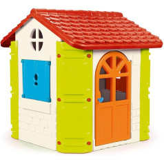 FEBER — Feber House dārza nojume zilā, sarkanā, oranžā un zaļā krāsā, zēniem un meitenēm, stabils un drošs, bērnu māja āra rotaļām, no 2 līdz 6 gadiem, Famosa (800010248)