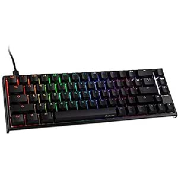 Ducky ONE 2 SF spēļu tastatūra ar RGB LED, melna