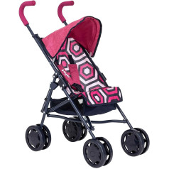 Joie Junior Nitro Geometric Print Pushchair Lightweight Easy Folding Stroller for Pushchairs and Pushchairs Ages 3 Years and Up