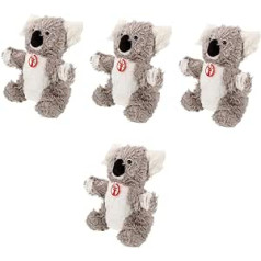 ibasenice Pack of 4 Hand Puppet Koala Plush Stuffed Toy Storytelling Doll Toy Animal Toy Educational Toy Children's Animal Toy Storytime Hand Puppet Puzzle Puppet Basket