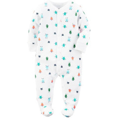 Carter's Baby Boys Sportive Monsters Foot Overall