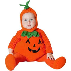 Avrilight Clothing Sets Toddler Newborn Baby Boys Girls Clothing Sleeveless Pumpkin Vest Tops with Hat Halloween Outfits Costumes Cosplay Set Fancy Dress Costumes Baby 74