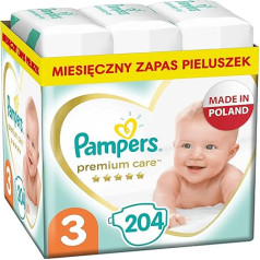 Pampers Premium Monthly Box S3 204 gab