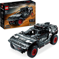 LEGO Technic Audi RS Q e-tron RC rallija auto rotaļlieta, Dakāras rallija apvidus transportlīdzeklis, lietotņu vadāma RC ar Control+, dāvana zēniem, meitenēm un faniem no 10 gadiem līdz uzbūvei 42160